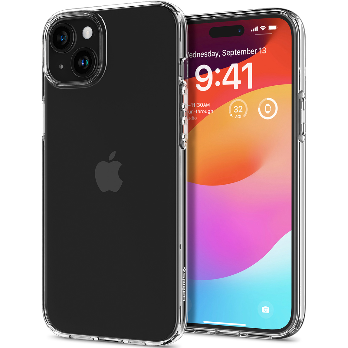 Etui Spigen Crystal Flex do Apple iPhone 15, przezroczyste